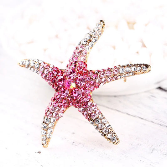 Starfish Brooches