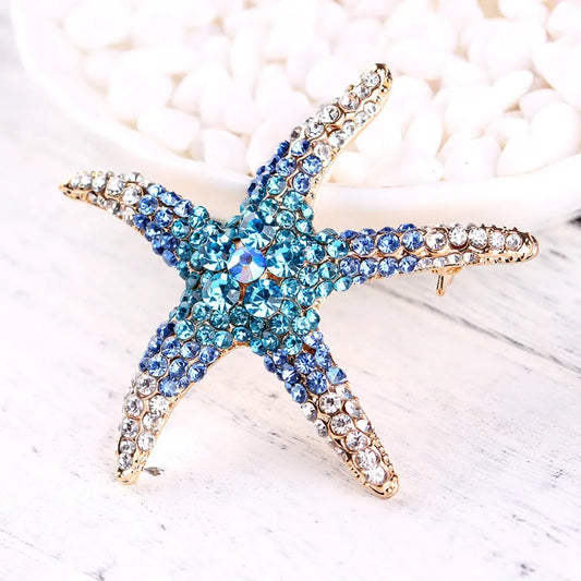 Starfish Brooches