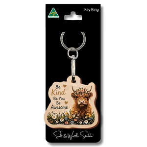 Highland Cow - Keyrings
