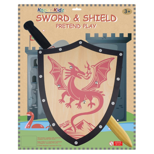 Dragon & Unicorn Swords & Shields