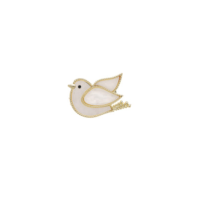 Dove Brooch