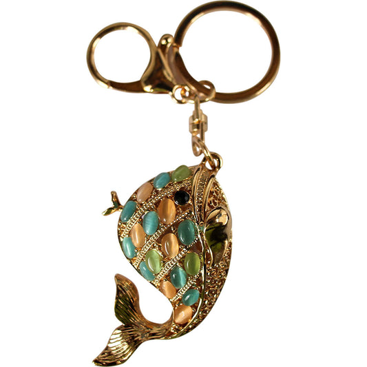 Bling Whale Keyrings-Multi