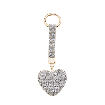 Bling Heart Keyring